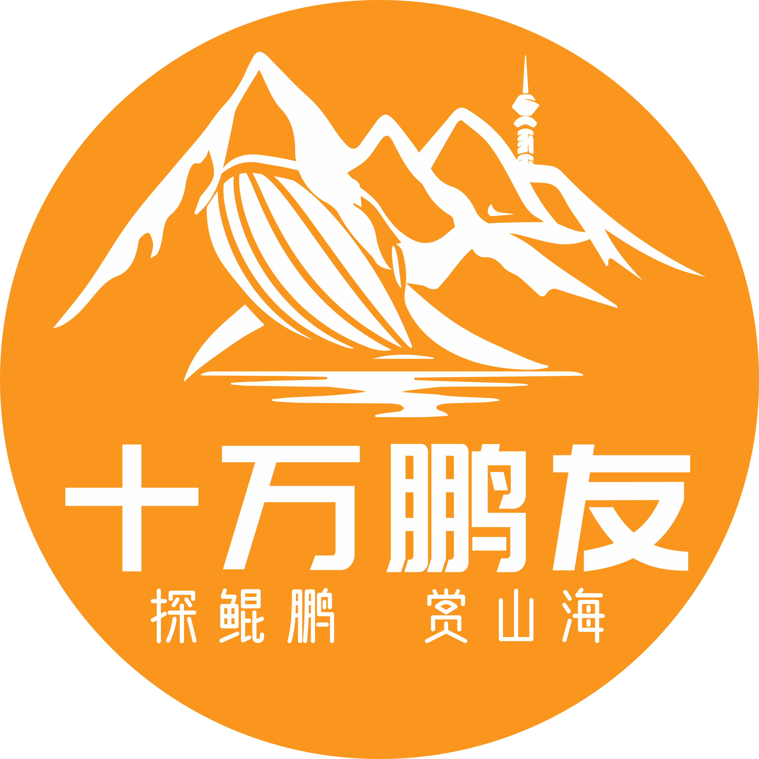 十万鹏友Logo